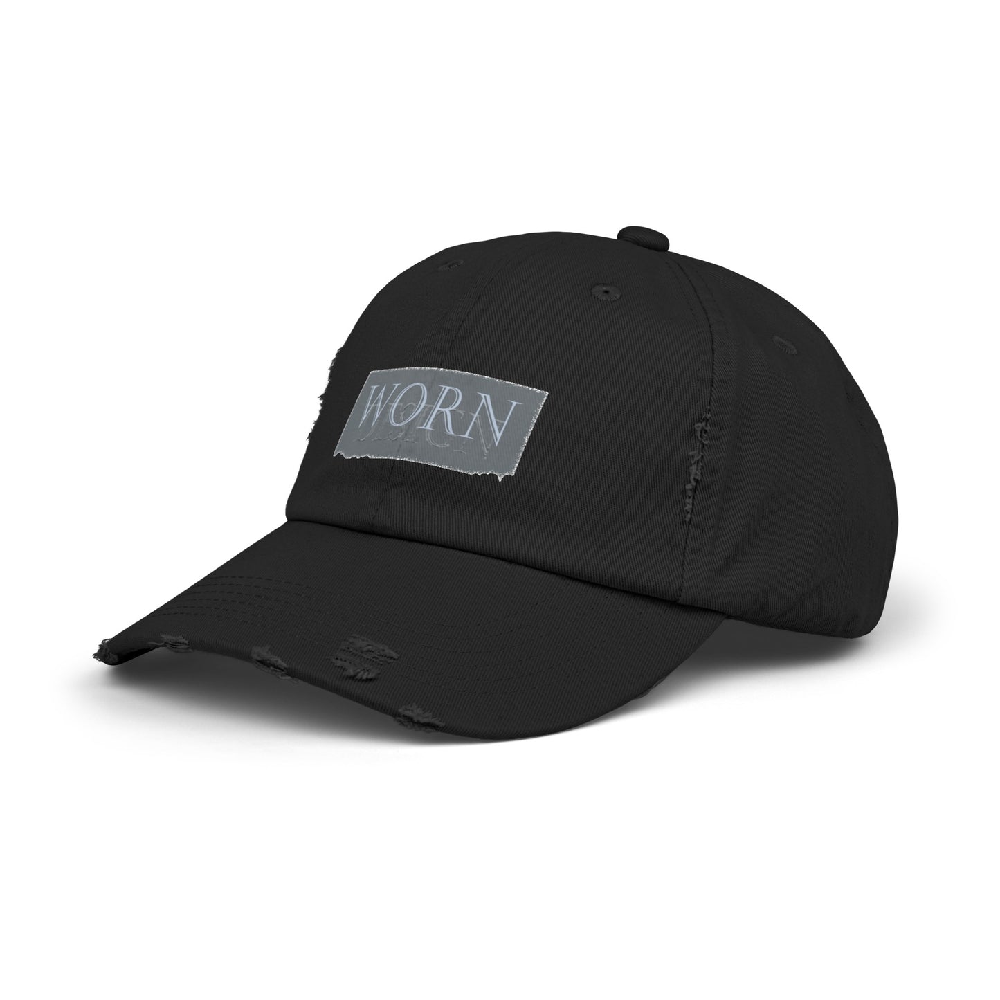 Worn Design Logo - Distressed Hat
