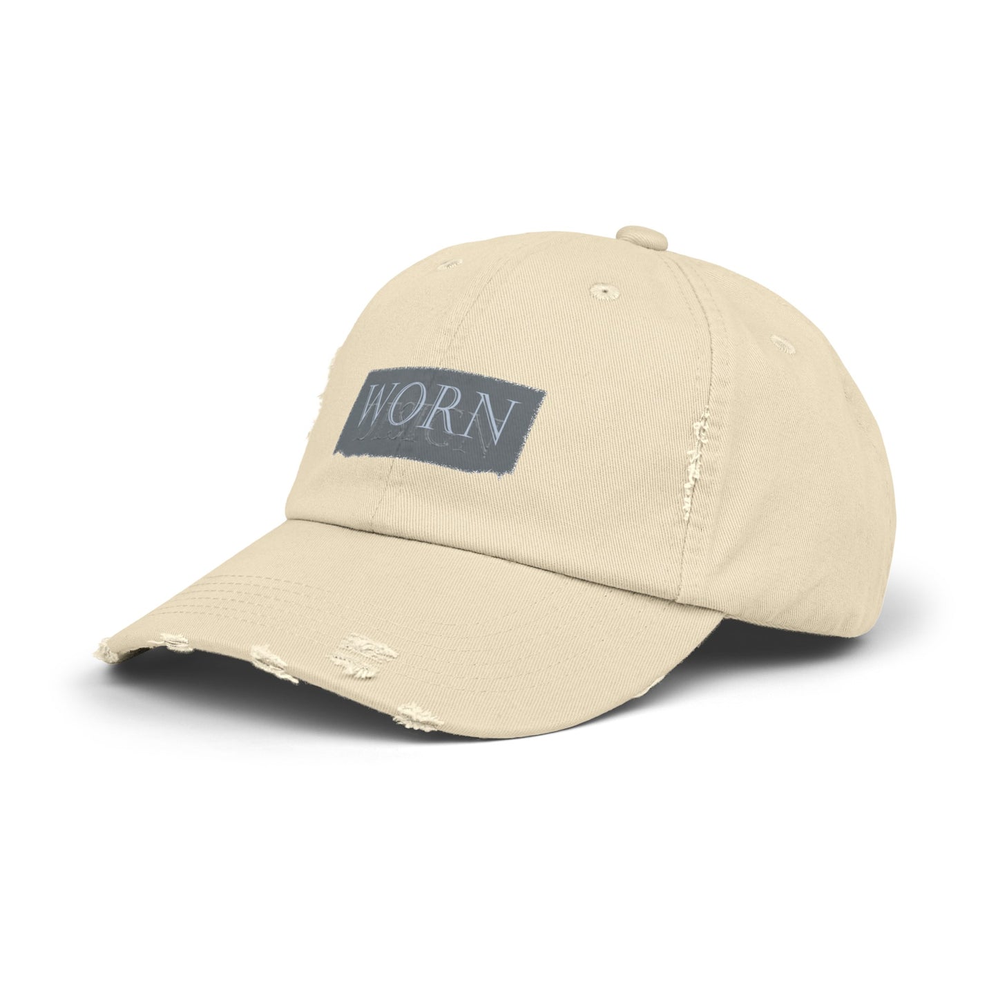 Worn Design Logo - Distressed Hat