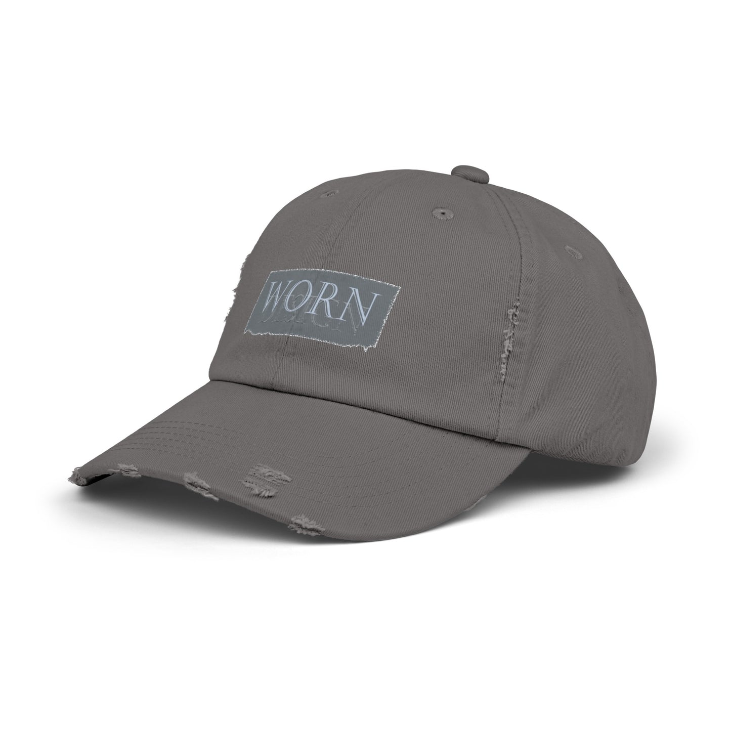 Worn Design Logo - Distressed Hat