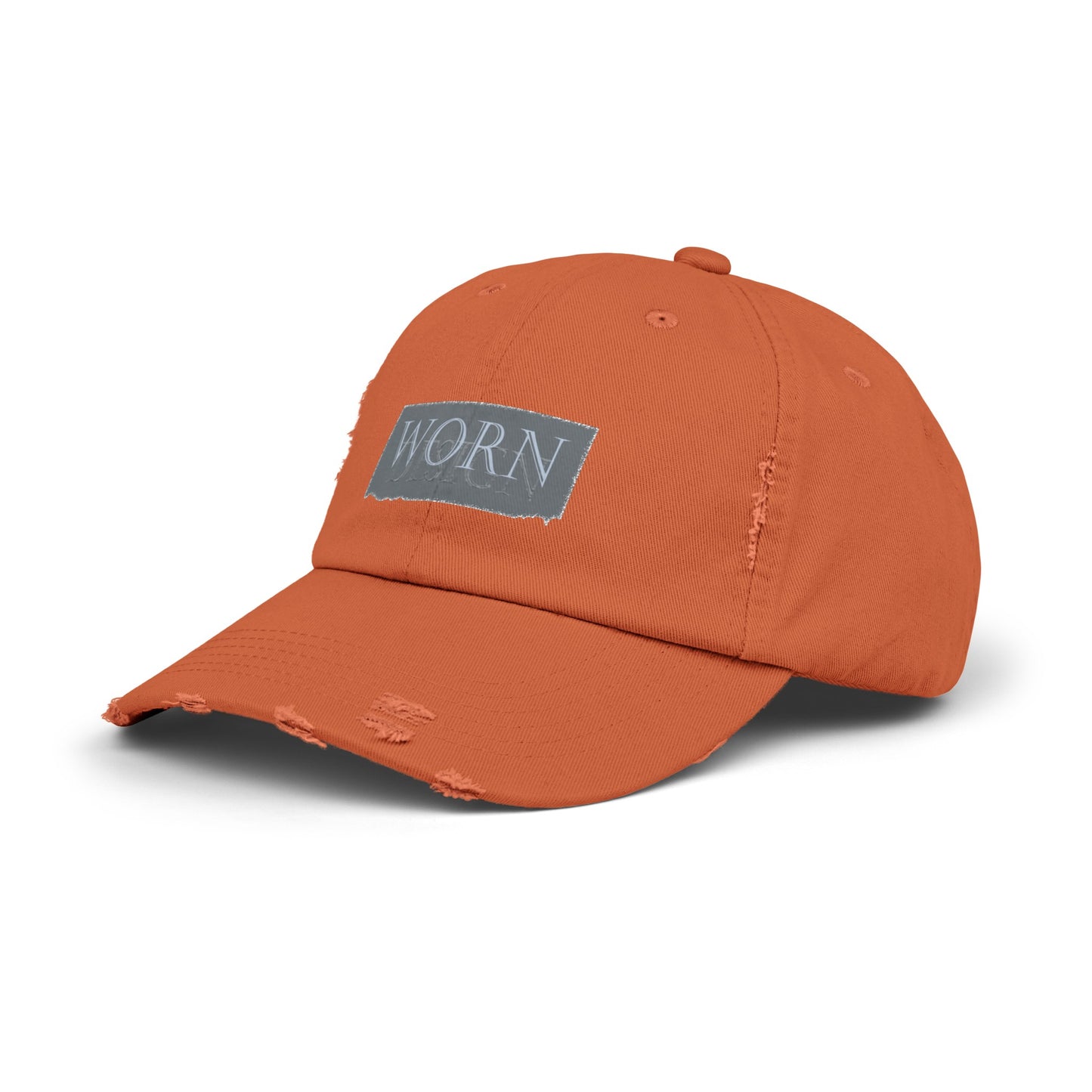 Worn Design Logo - Distressed Hat