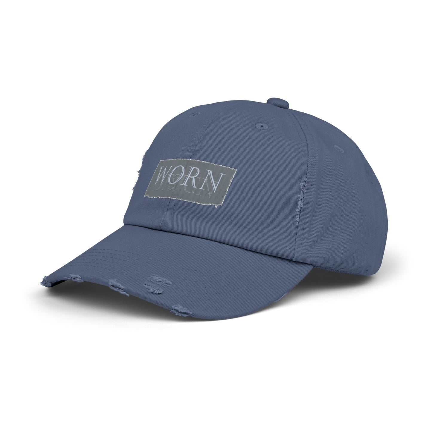 Worn Design Logo - Distressed Hat