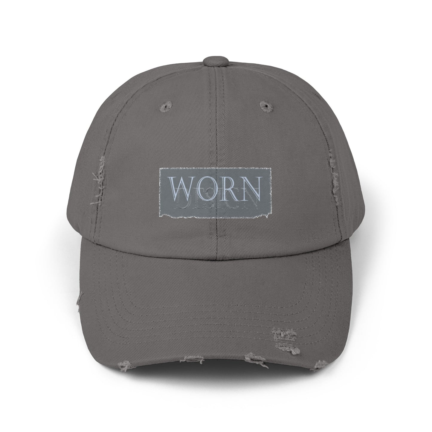 Worn Design Logo - Distressed Hat