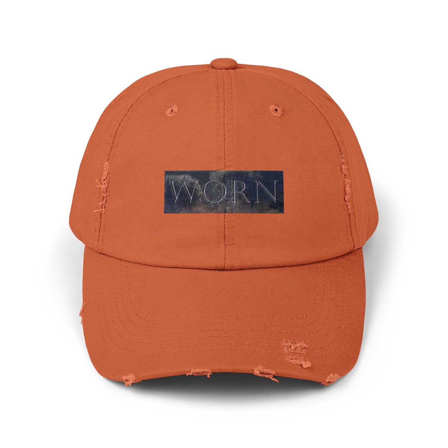 Zoom on Trees - Unisex Distressed Cap